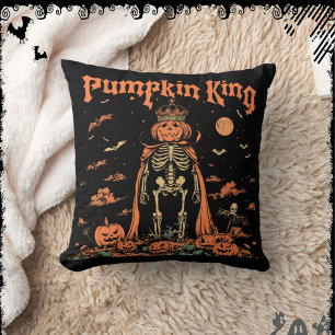 Coussin Roi de la citrouille ExDesigner Halloween