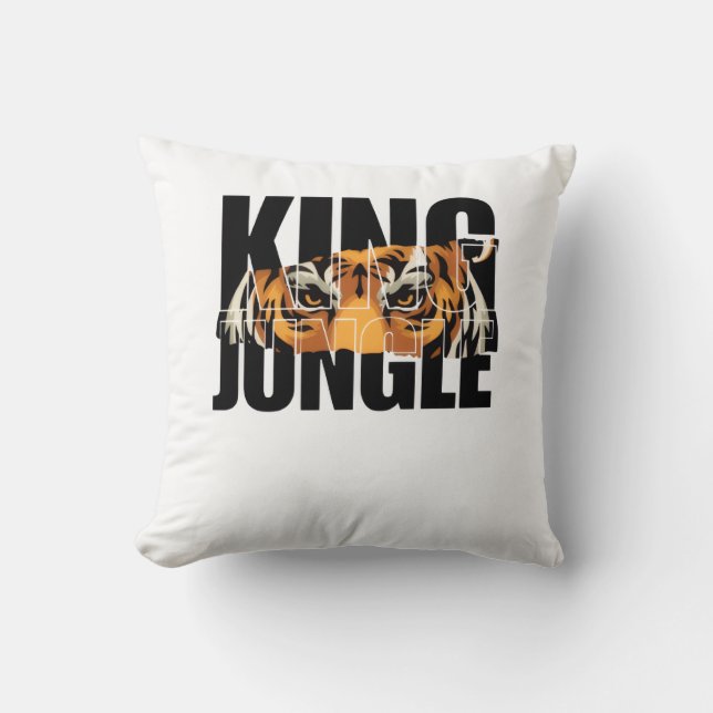 Coussin Roi de la Jungle (Recto)