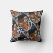 Coussin Roi de la Jungle Peinture d'Alfred Fox (Verso)