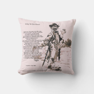 Coussin "Roi de la route"