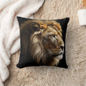 Coussin Roi de la Savannah Glossy (Couverture)