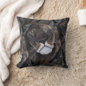 Coussin Roi des bêtes Peinture d'Alfred Fox (Couverture)