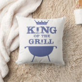 Coussin Roi Du Grill, Bleu (Couverture)