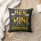 Coussin Romance en effervescence : La mine d'abeilles Conc (Couverture)