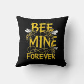 Coussin Romance en effervescence : La mine d'abeilles Conc (Verso)
