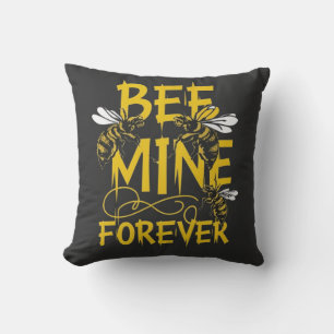 Coussin Romance en effervescence : La mine d'abeilles Conc