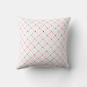 Coussin Romantic Red Hearts Personalized Valentine (Verso)