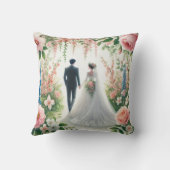 Coussin Romantic Wedding pastell (Verso)