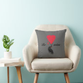 Coussin Romantique gothique corneille valentines amour coe (Chaise)