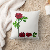Coussin Romantique L O V E - Carré Rose Jeu d'oreiller (Couverture)