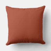 Coussin Romantique Shabby Chic Rouge Rouille 40e Anniversa (Verso)