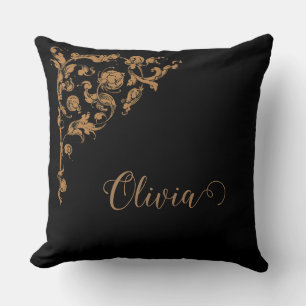 Coussin Romantique, Vintage, antique Personnalisé