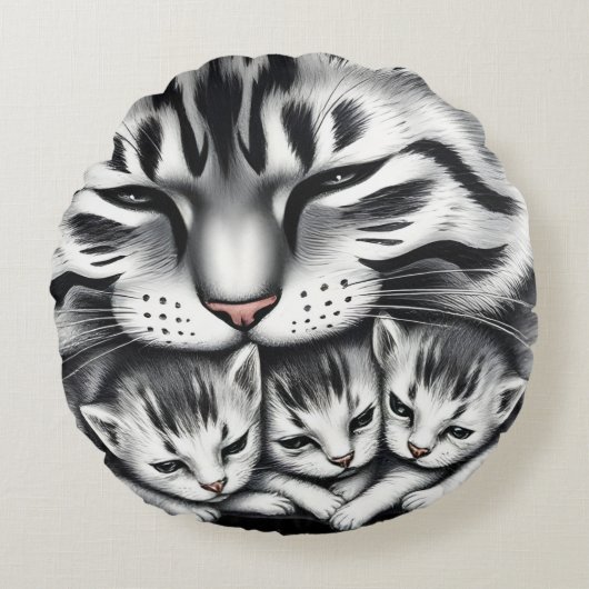 Coussin rond (Devant)