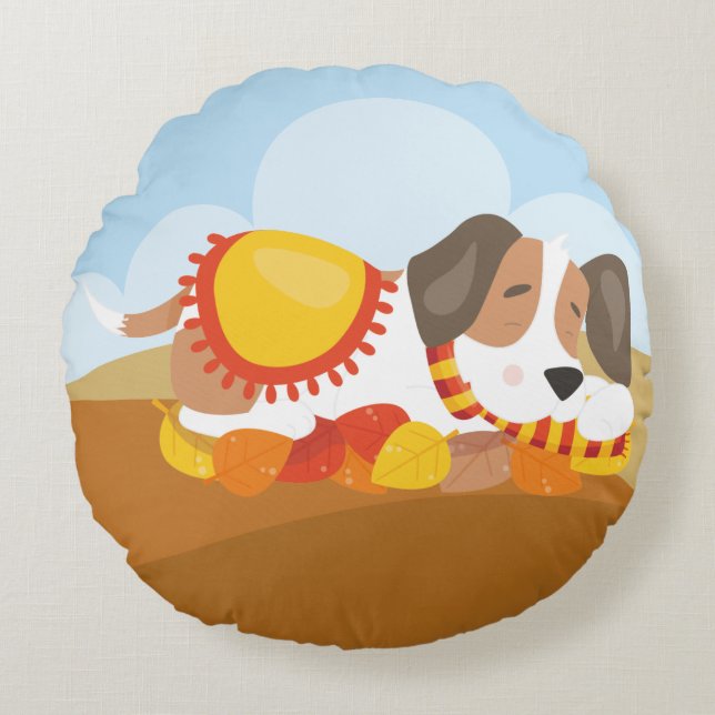 Coussin rond (Devant)