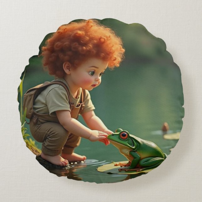 Coussin rond (Devant)