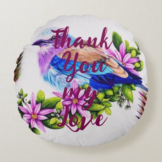 Coussin rond (Devant)