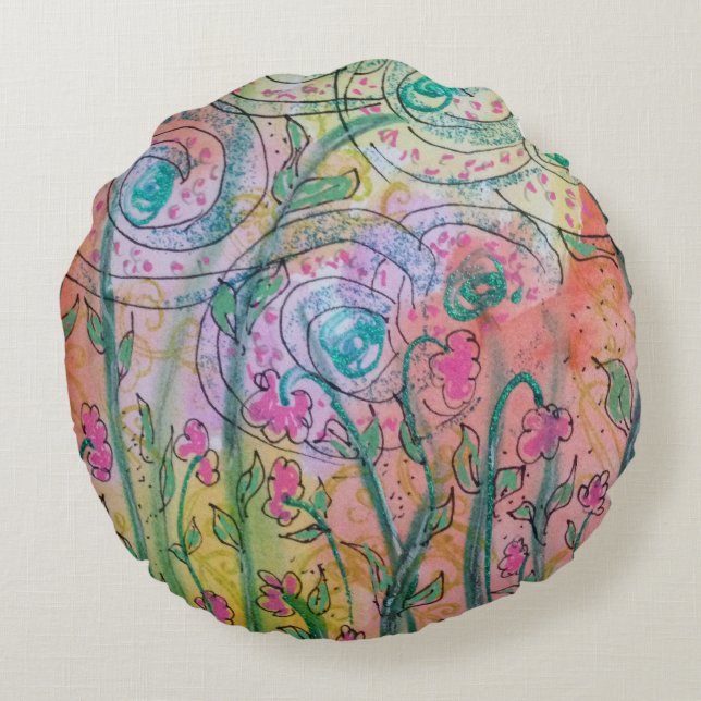Coussin rond (Dos)