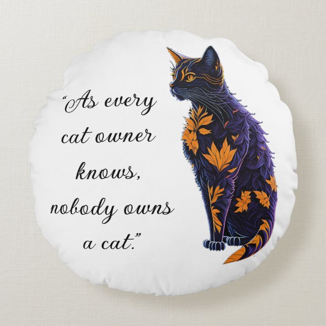 Coussin rond (Devant)