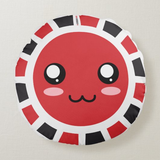 Coussin rond Céji CritiqueJeu (Devant)