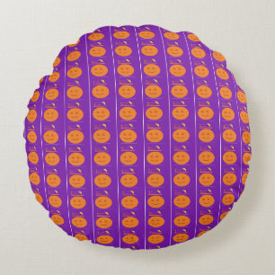 Coussin rond Citrouille de conception de costume
