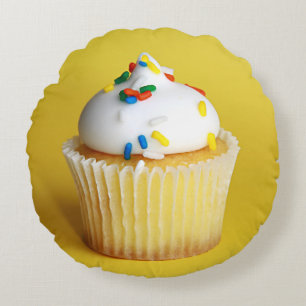 Coussin rond Cupcake