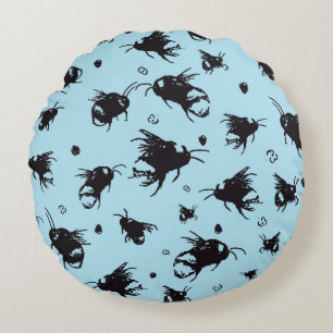 Coussin rond d'abeilles Cadeau d'anniversaire mi
