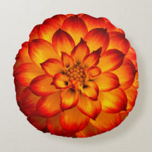 Coussin rond Dahlia