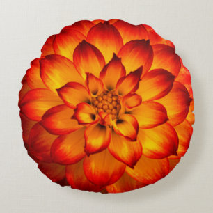Coussin rond Dahlia