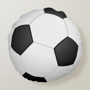 Coussin rond de balle de football