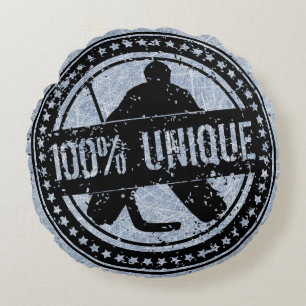 Coussin rond de gardien de but unique d'hockey de