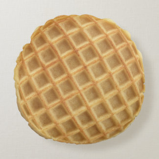 Coussin rond de gaufre