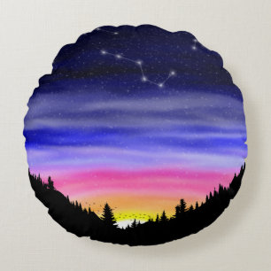 Coussin rond de nuit Diamond