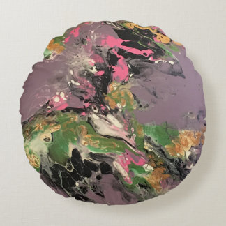 Coussin rond de poisson frit