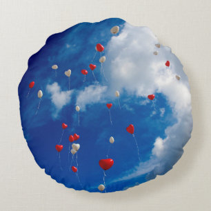 Coussin rond des ballons cardiaques