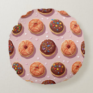 Coussin rond Donut