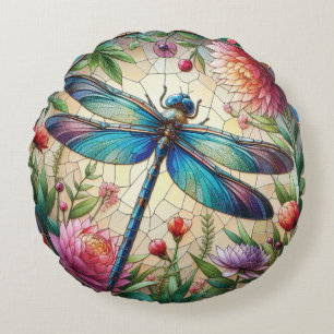 Coussin rond Dragonfly