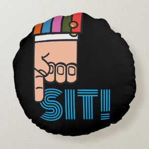 Coussin rond du doigt Snazzy