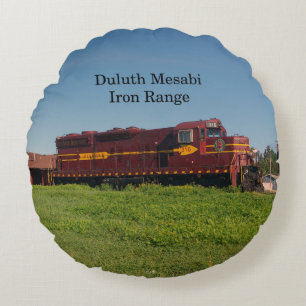 Coussin rond Duluth Mesabi Locomotive 316