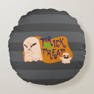 Coussin rond Halloween