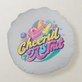 coussin rond joyeux (Dos)