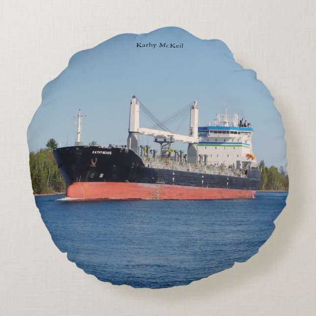 Coussin rond Kathy McKeil (Dos)