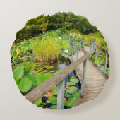 Coussin rond Lily Pond (Dos)