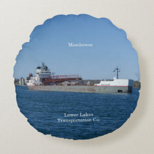 Coussin rond Manitowoc