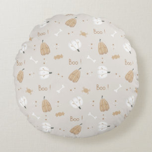 Coussin Rond Motif doux Halloween