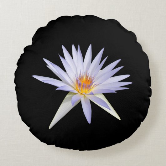 Coussin rond nénuphar (Devant)