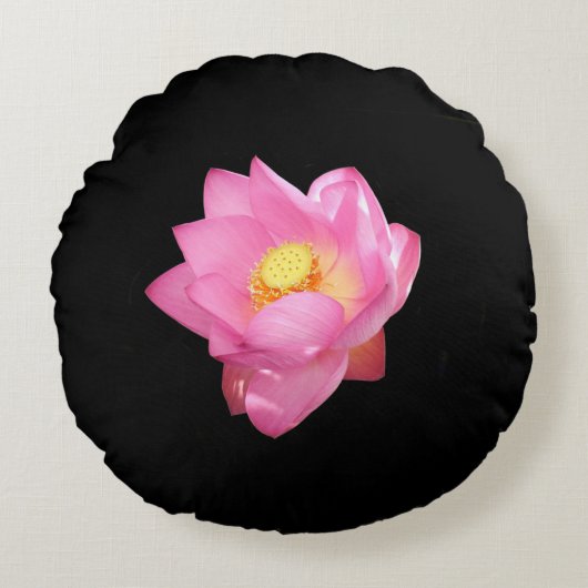 Coussin Rond Nénuphar (Devant)