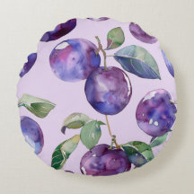 Coussin rond personnalisé unique Décor 16 pouces