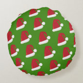 Coussin rond Santa Hat (Dos)