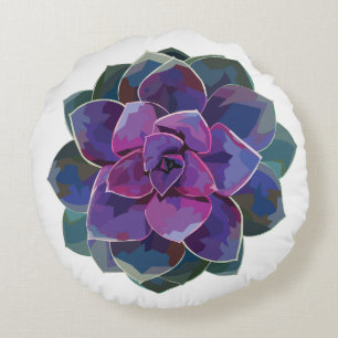 Coussin rond succulent