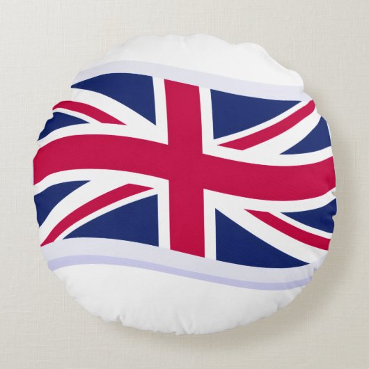Coussin rond Union Jack 41cm (Devant)
